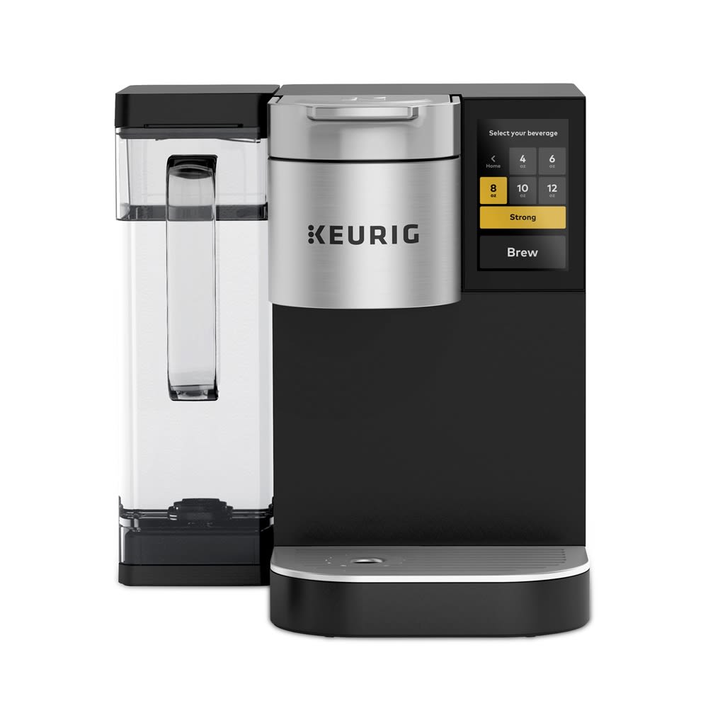 Keurig K-2500 Single-Serve K-Cup Commercial Coffeemaker with Reservoir, Black and Silver